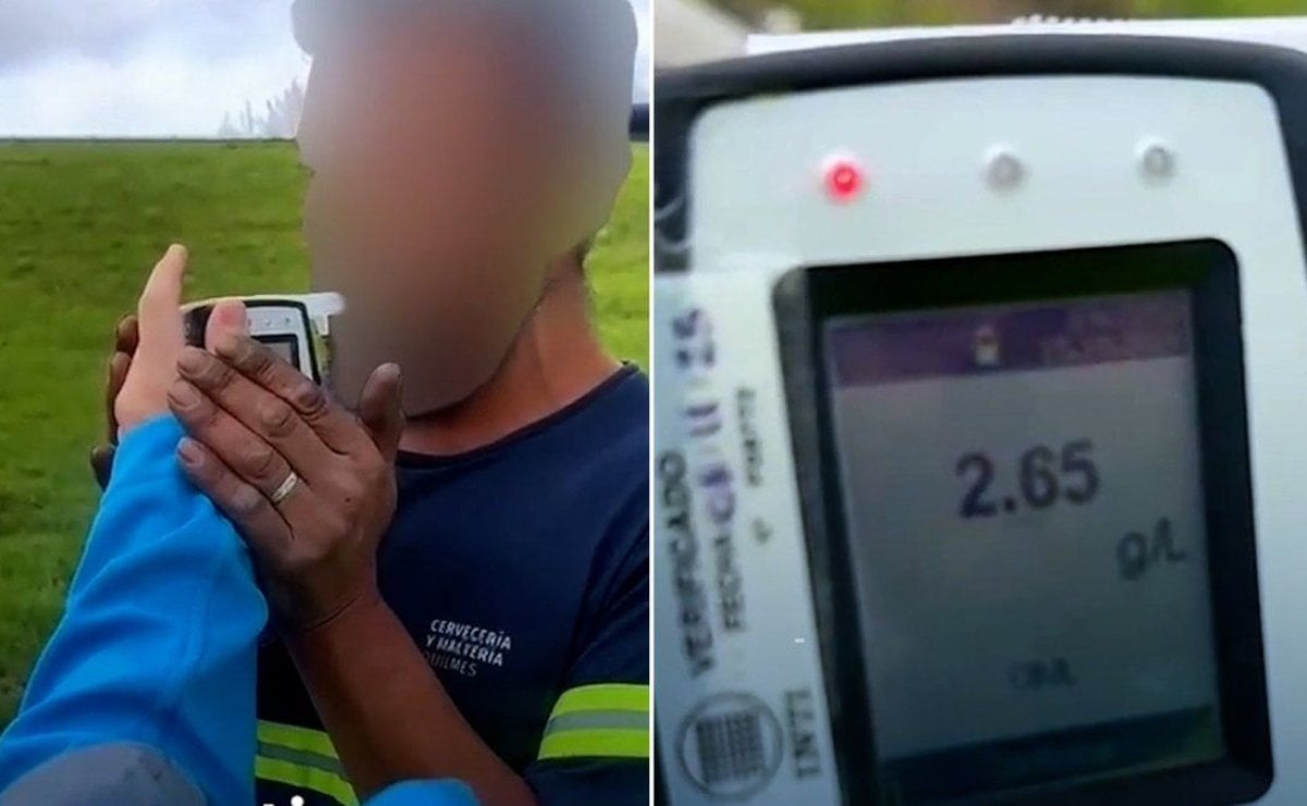 "No va a dar 0": camionero circulaba de Corrientes a Buenos Aires con una alcoholemia de 2.65 G/L 1 Camionero totalmente alcoholizado