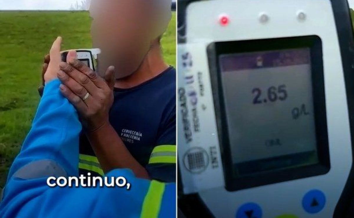 "No va a dar 0": camionero circulaba de Corrientes a Buenos Aires con una alcoholemia de 2.65 G/L 2 camionero alcoholizado2