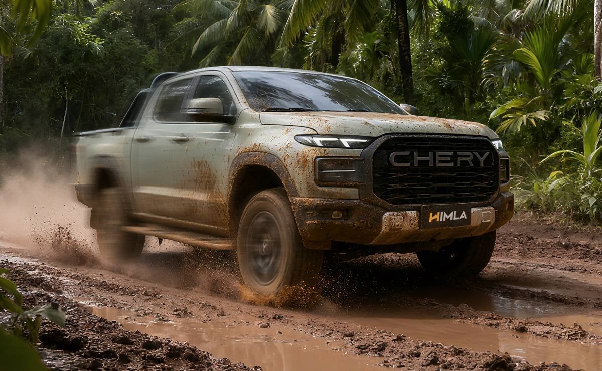 Chery Himla, la nueva pick up que desafía a Toyota Hilux por menos de 33000 dólares 3 chery himla2