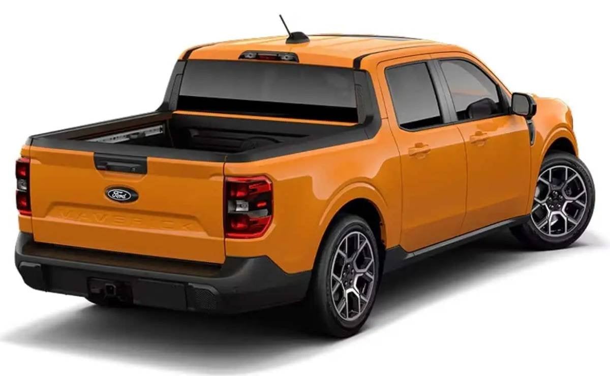 253 CV y más barata: Ford presentó la nueva Maverick Lariat para competir contra Fiat Toro 3 ford maverick lariat3