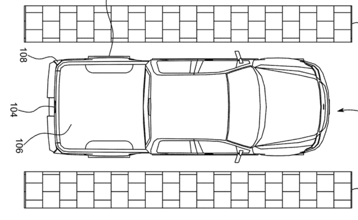 Ford patentó el auto que se escapa solo: detecta al ladrón y se mueve antes de que le roben las ruedas 2 ford patent el auto que se escapa solo d