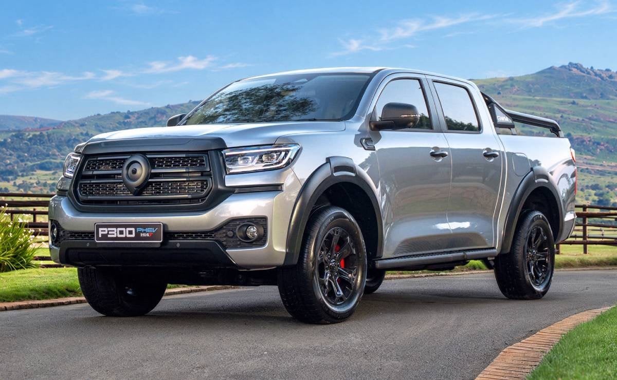 GWM P300 PHEV: la pick up con 422 CV y dos motores para enfrentar a Hilux y Frontier 2 gwm p300 phev2