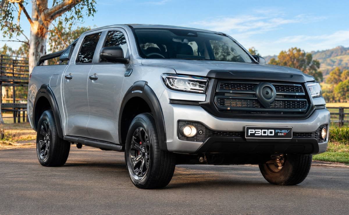 GWM P300 PHEV: la pick up con 422 CV y dos motores para enfrentar a Hilux y Frontier 3 gwm p300 phev4
