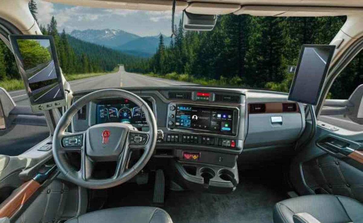 Kenworth suma una pantalla de 15 pulgadas en sus camiones: la más grande del segmento pesado de EE.UU. 1 Kenworth suma una pantalla de 15 pulgadas en sus camiones: la más grande del segmento pesa
