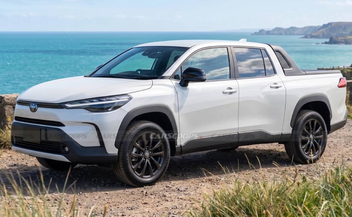 La nueva pick up de Toyota: debajo de Hilux y con 223 CV para enfrentar a Ford Maverick 2 nueva pick up de toyota3