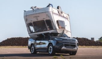 Prueba con una Toyota Hilux