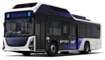 Toyota Sora: el bus a hidr贸geno con m谩s de 300 km de autonom铆a y la mitad de tanques que antes 32 toyota sora el bus a hidr geno con m s d 1200x740 1