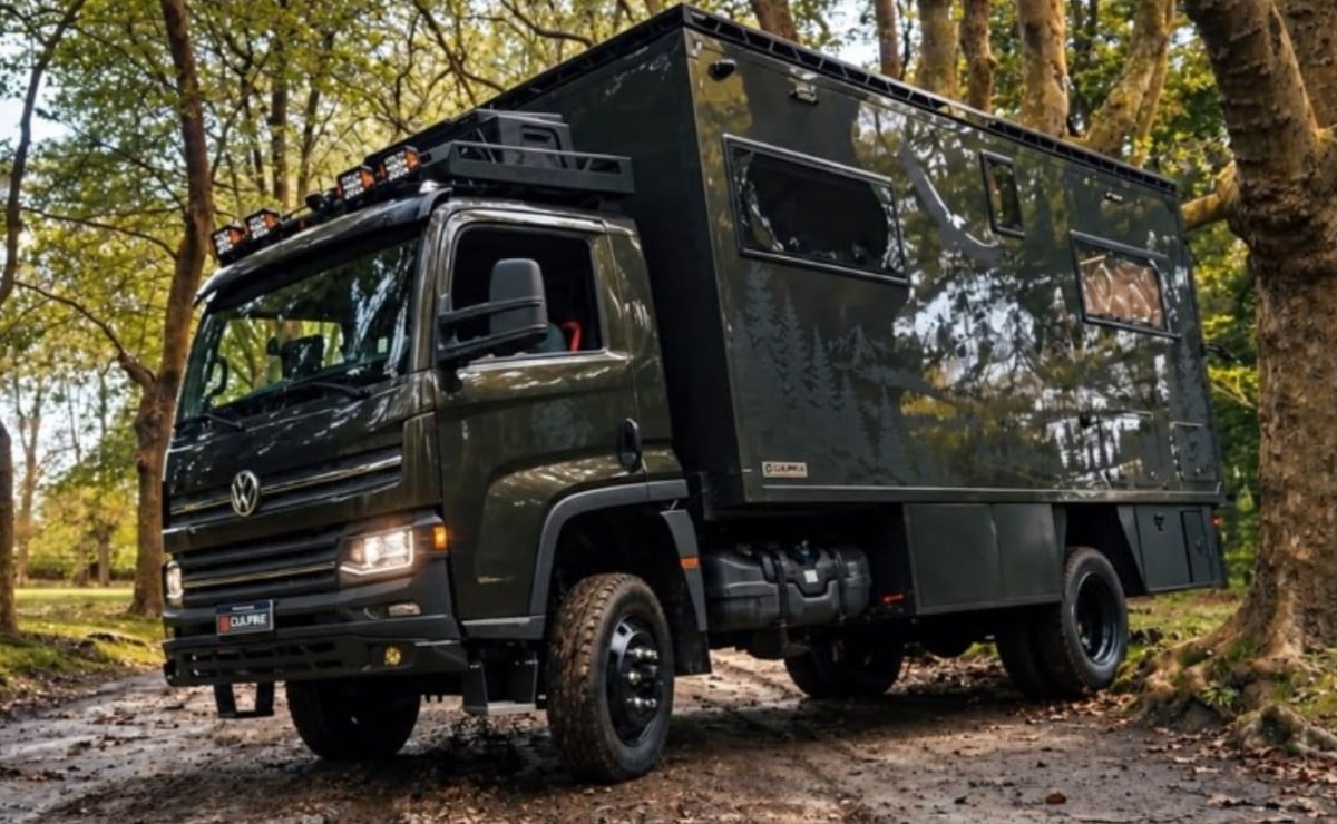 Volkswagen Delivery 11.180 4x4: de repartidor urbano a motorhome para ripio y arena 1 Volkswagen Delivery 11.180 4x4: de repartidor urbano a motorhome para ripio y arena