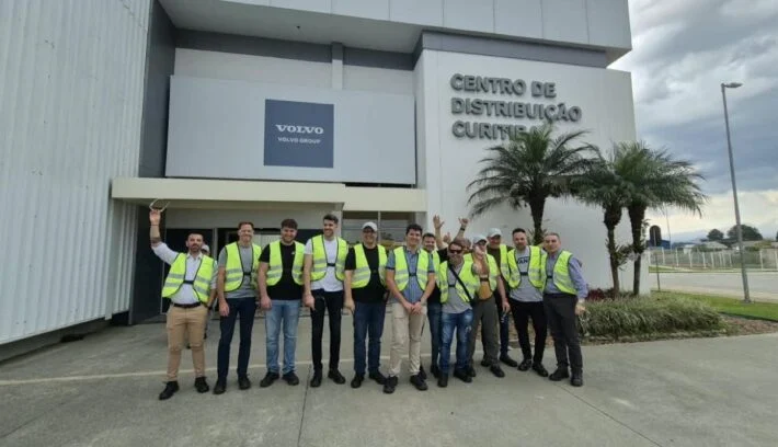 Volvo llevó clientes a Curitiba, Brasil