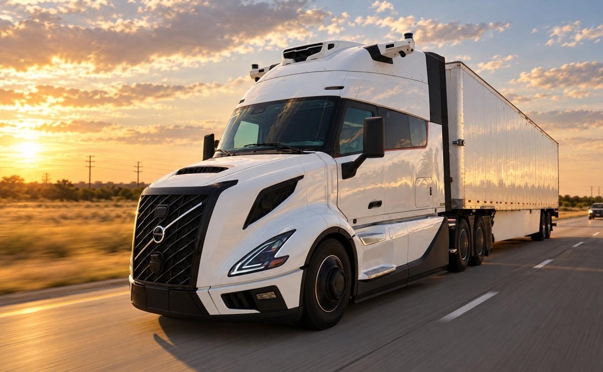 ¿El gran futuro de los pesados? Volvo y otra marca ya prueban un nuevo camión autónomo 1 Volvo y su nuevo camión autónomo con Waabi